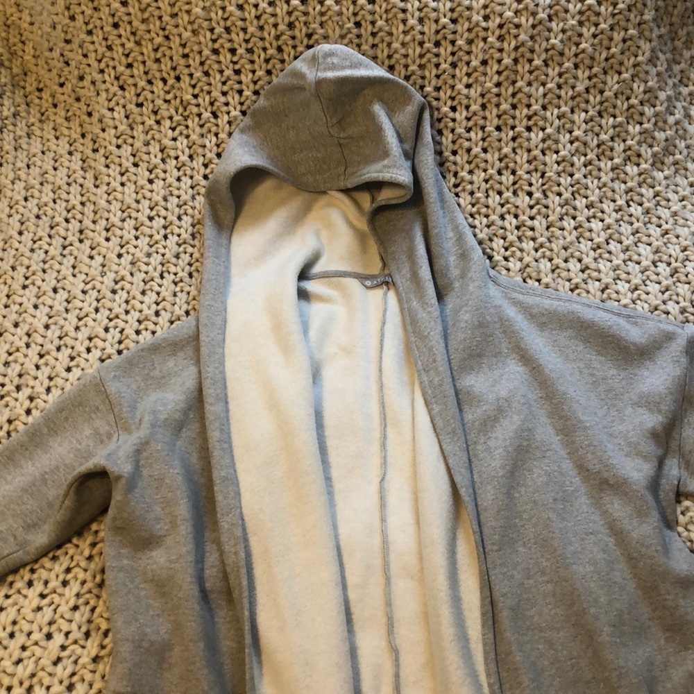 Athleta open fleece sweatshirt